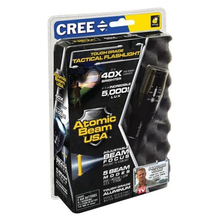 ATOMIC BEAM 11217-12 LED Flashlight Black AT10531